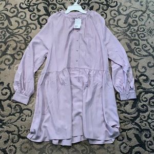 Lilac H&M long sleeve dress